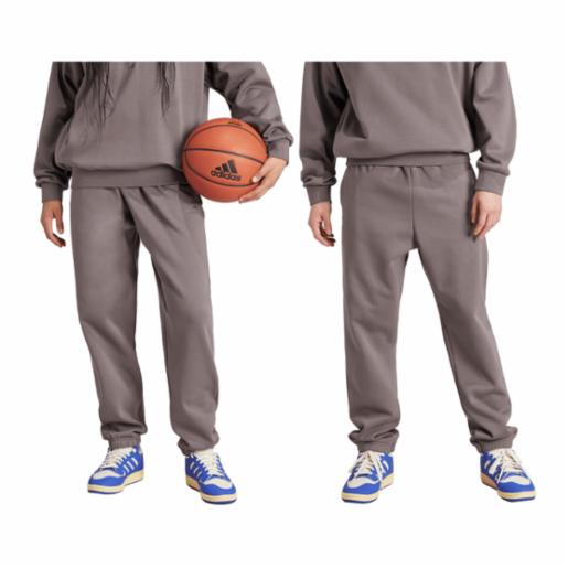 Pantalón adidas Unisex Basketball Gris