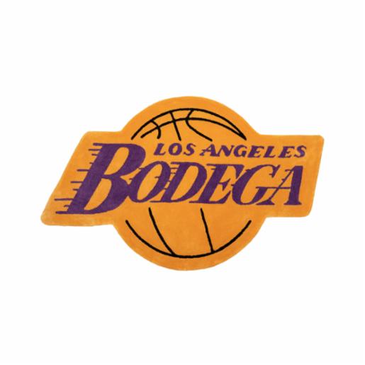 Alfombra Bodega x Los Angeles Lakers Naranjo/Morado/Negro