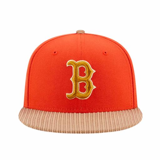 Snapback New Era 9Fifty Boston Red Sox MLB Autumn Naranjo/Dorado
