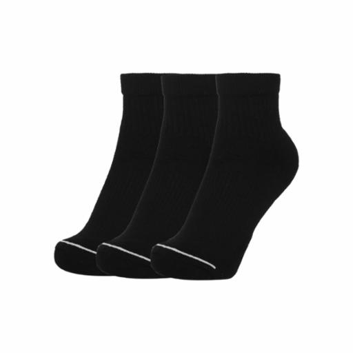 Tripack Calcetas Jordan Everyday Ankle Negro