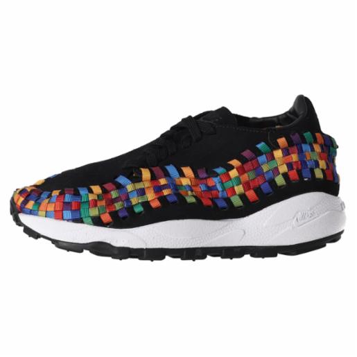 Air Footscape Woven Zapatilla Nike Hombre Negro/Multicolor