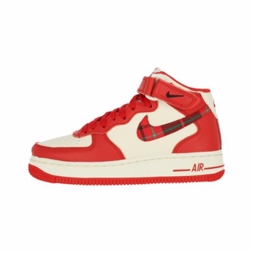 Zapatilla Nike Air Force 1 Mid '07 LX Pale Ivory/University Red/Black